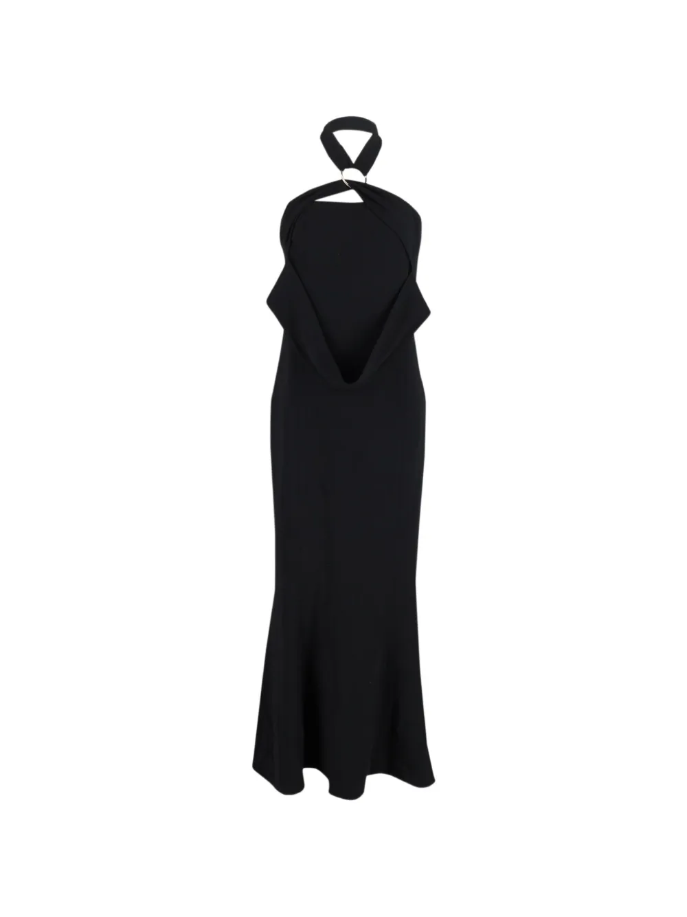 Diane Von Furstenberg Vintage halter-neck dress - Schwarz