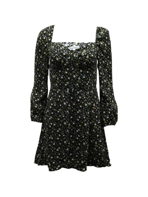 Reformation square-neck mini dress