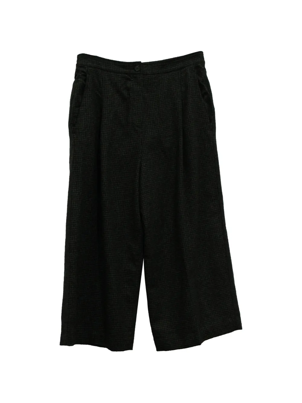 Alexander McQueen Pre-Owned button-up culottes - Grey