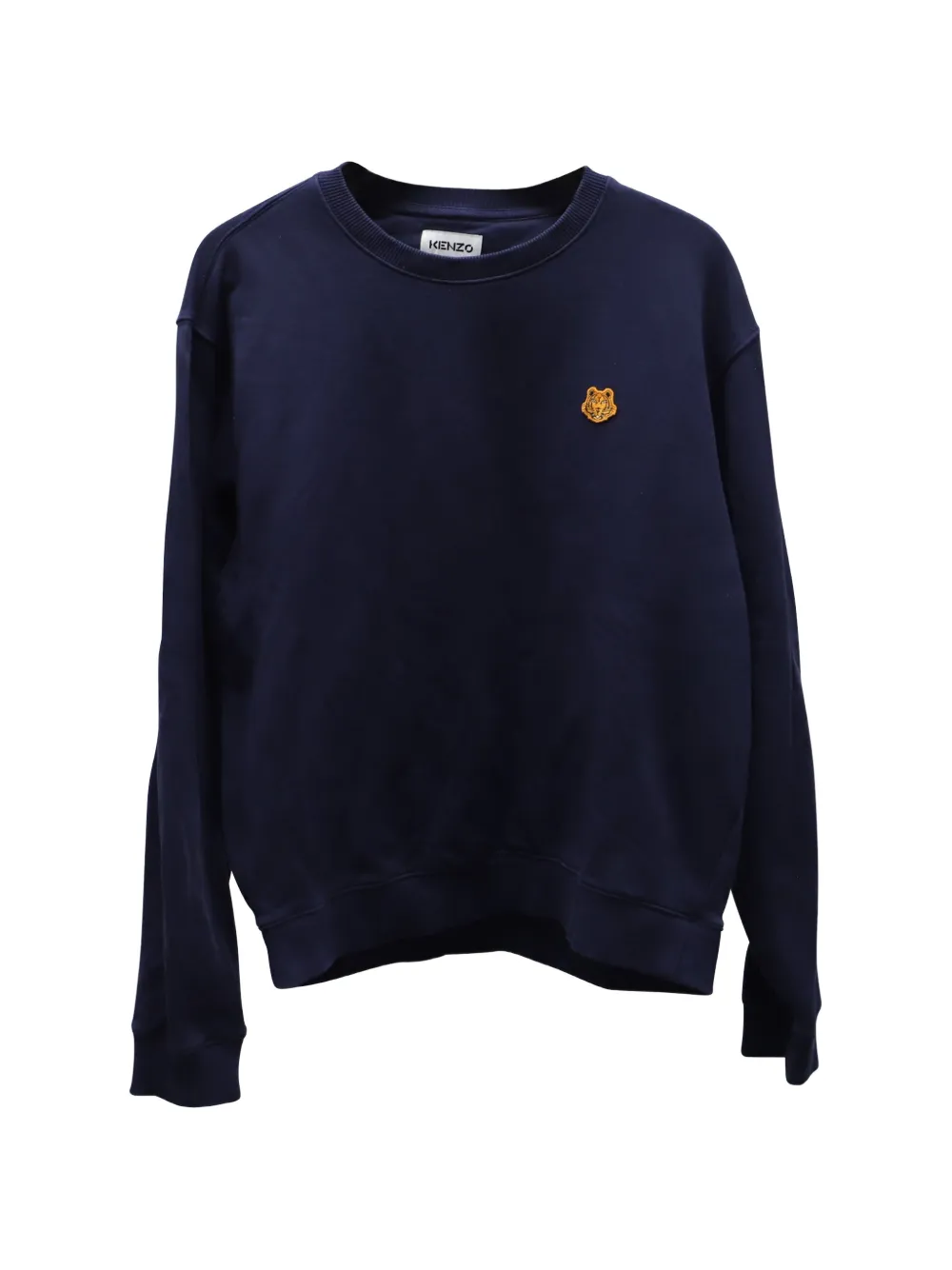 Kenzo Pre-Owned tiger-appliqué sweatshirt - Blu
