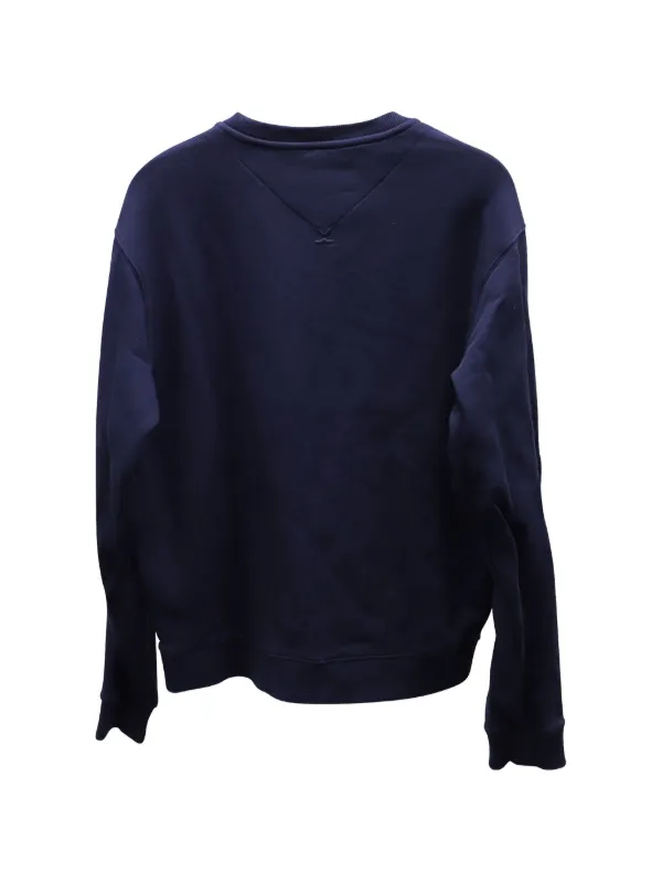 Kenzo Pre-Owned タイガーアップリケ スウェットシャツ | ブルー 