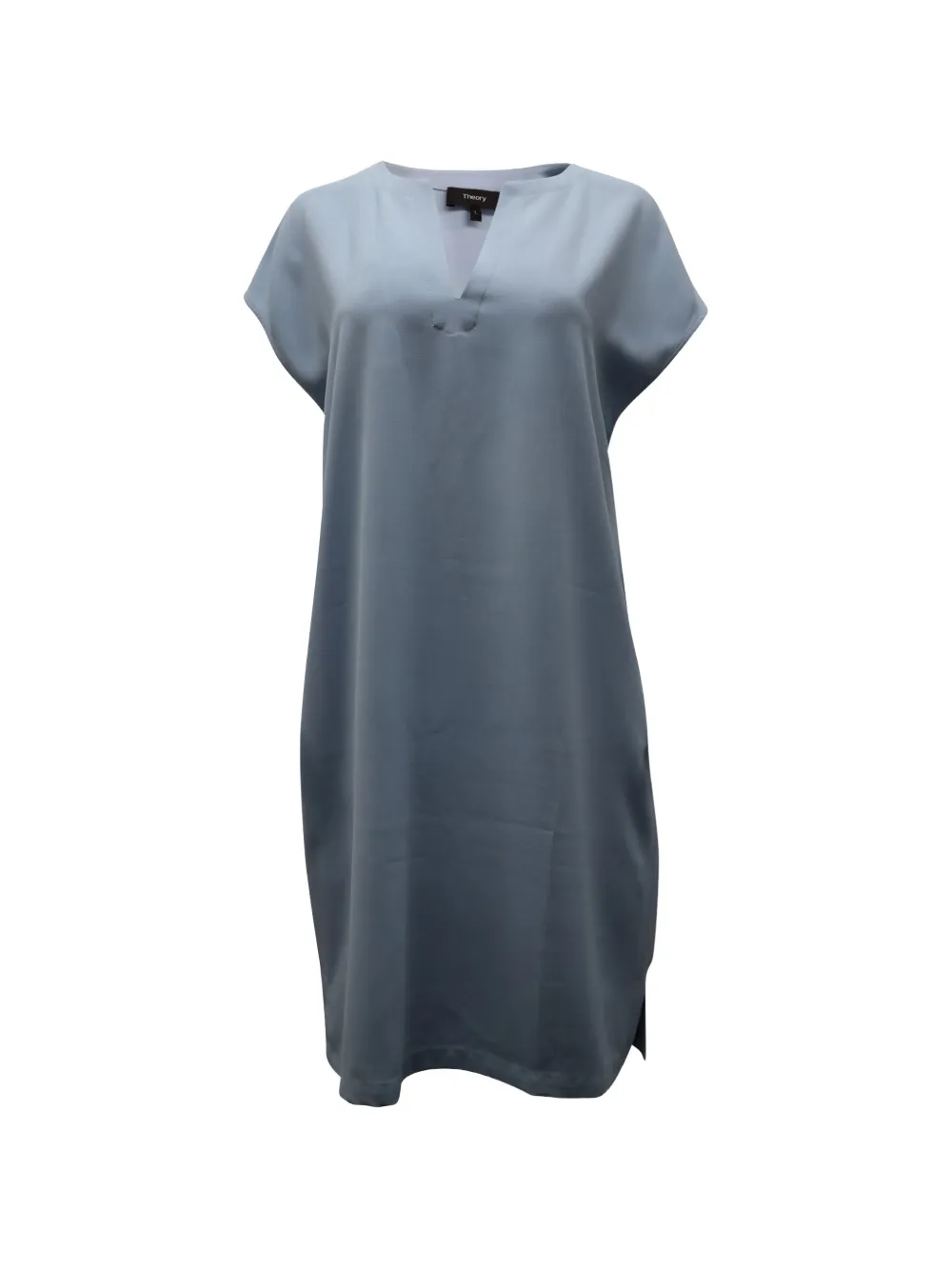Theory short-sleeve dress - Blu