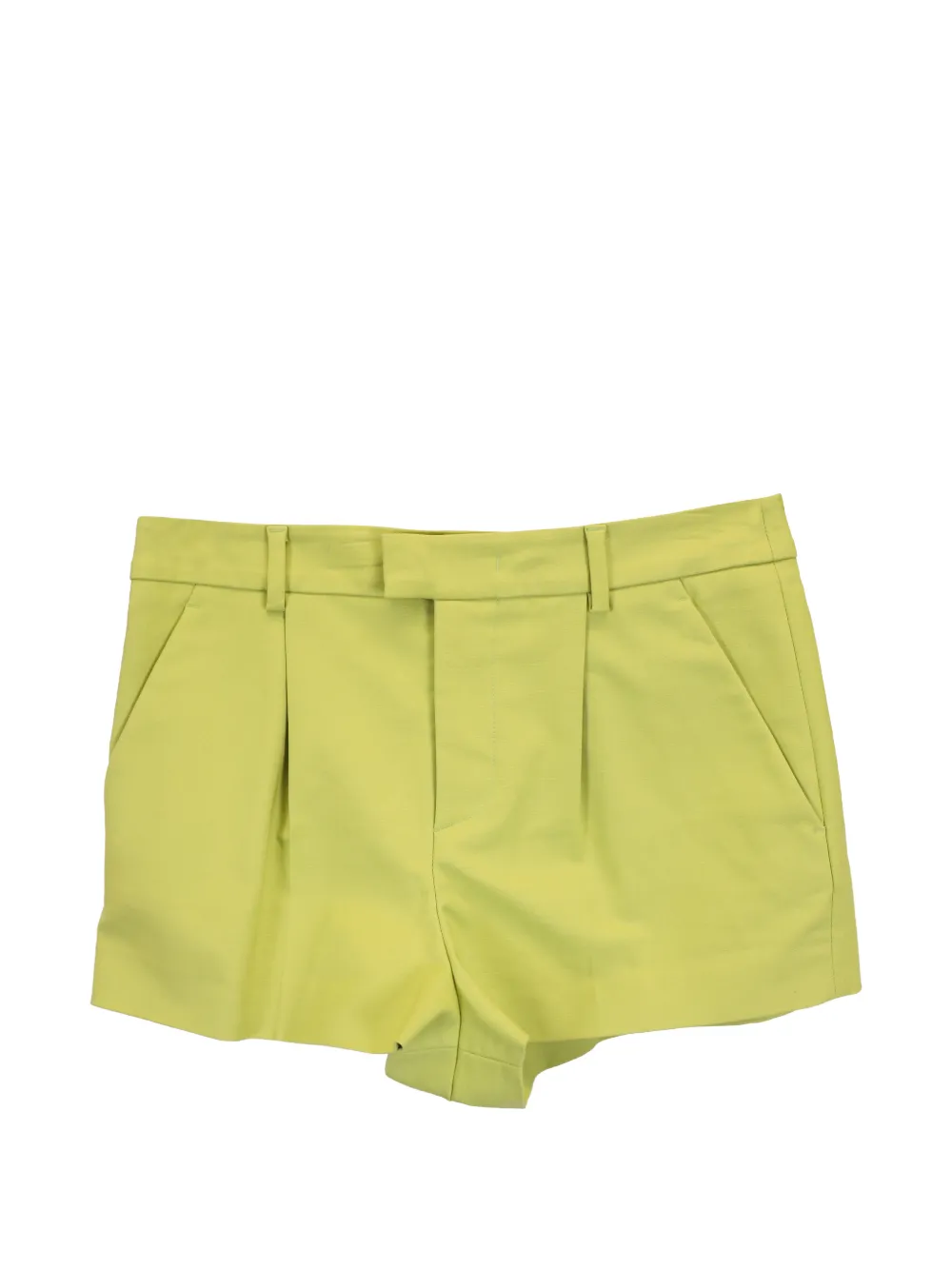 Red Valentino Vintage poplin pocket shorts - Verde