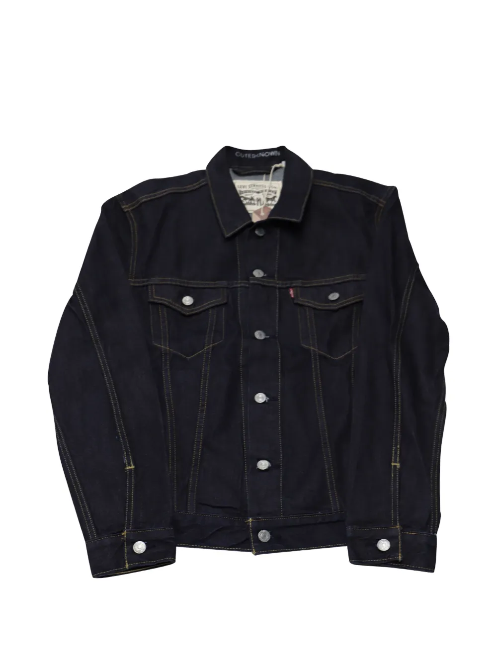 Pre-owned Levi's X Outerknown Trucker Jacket In Blue