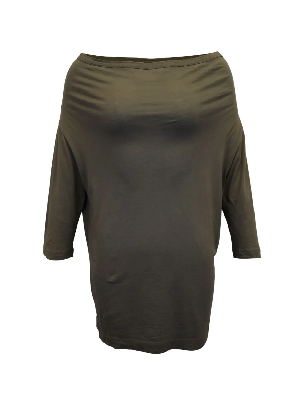 Dries Van Noten Pre-Owned off-shoulder mini dress - Verde