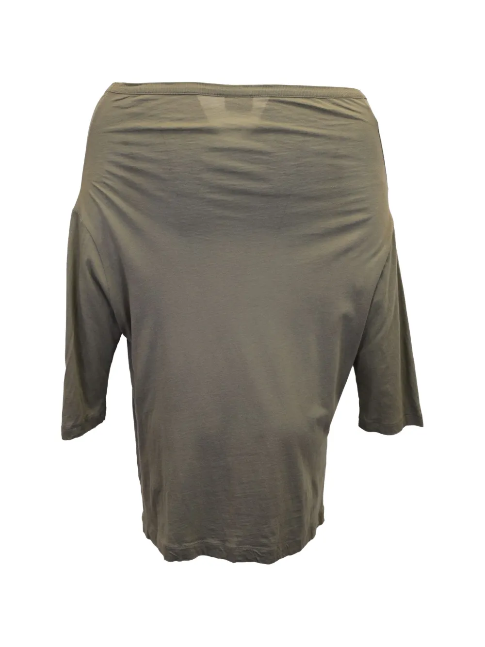 Dries Van Noten Pre-Owned off-shoulder mini dress - Groen