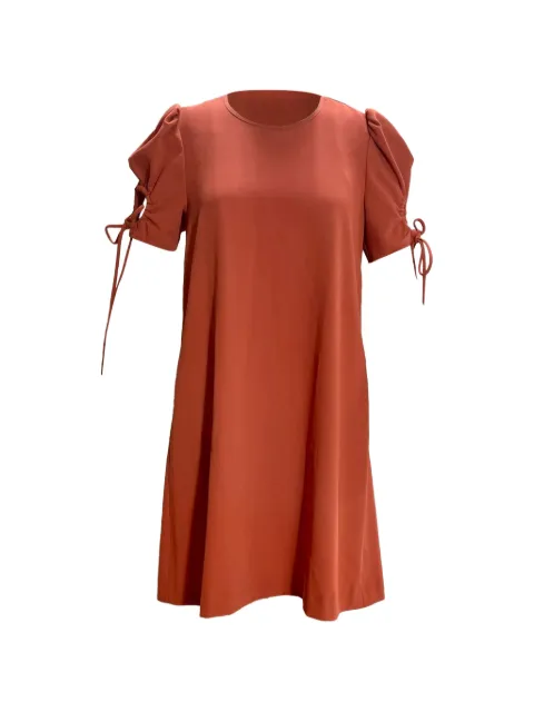 Chloé Vintage tie-sleeve dress