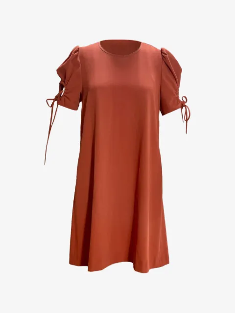 Chloé Vintage tie-sleeve dress