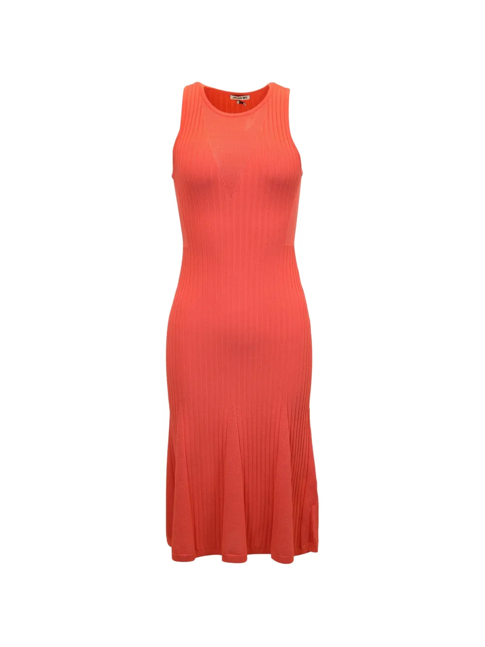 Jason Wu knitted sleeveless dress - Arancione