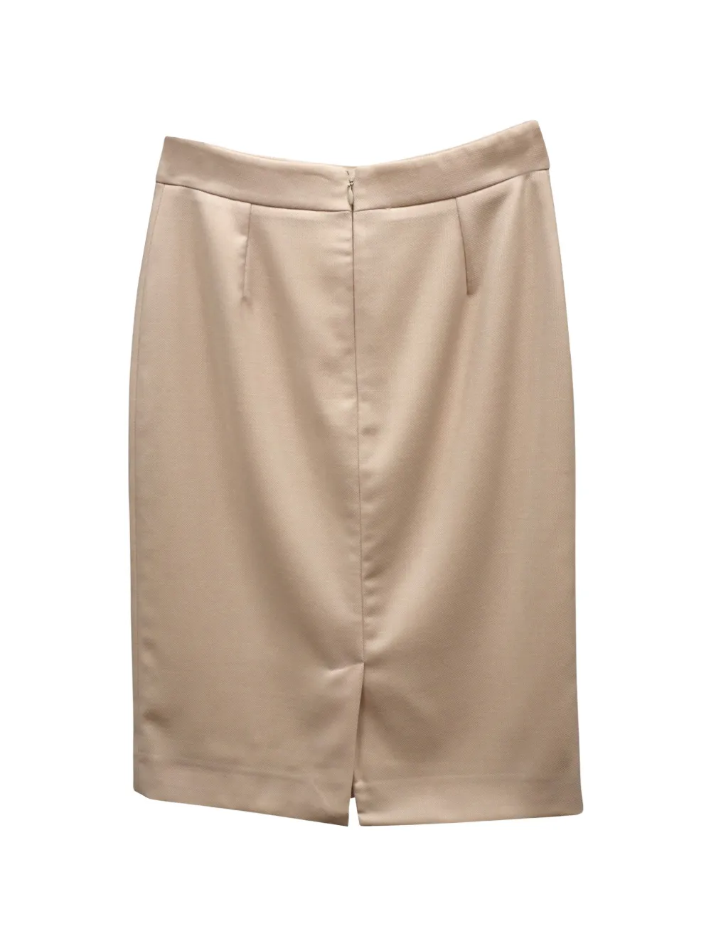 Stella McCartney Pre-Owned wool pencil skirt - Beige