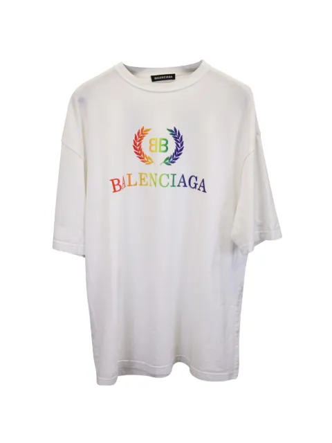 Balenciaga Pre-Owned logo-print T-shirt