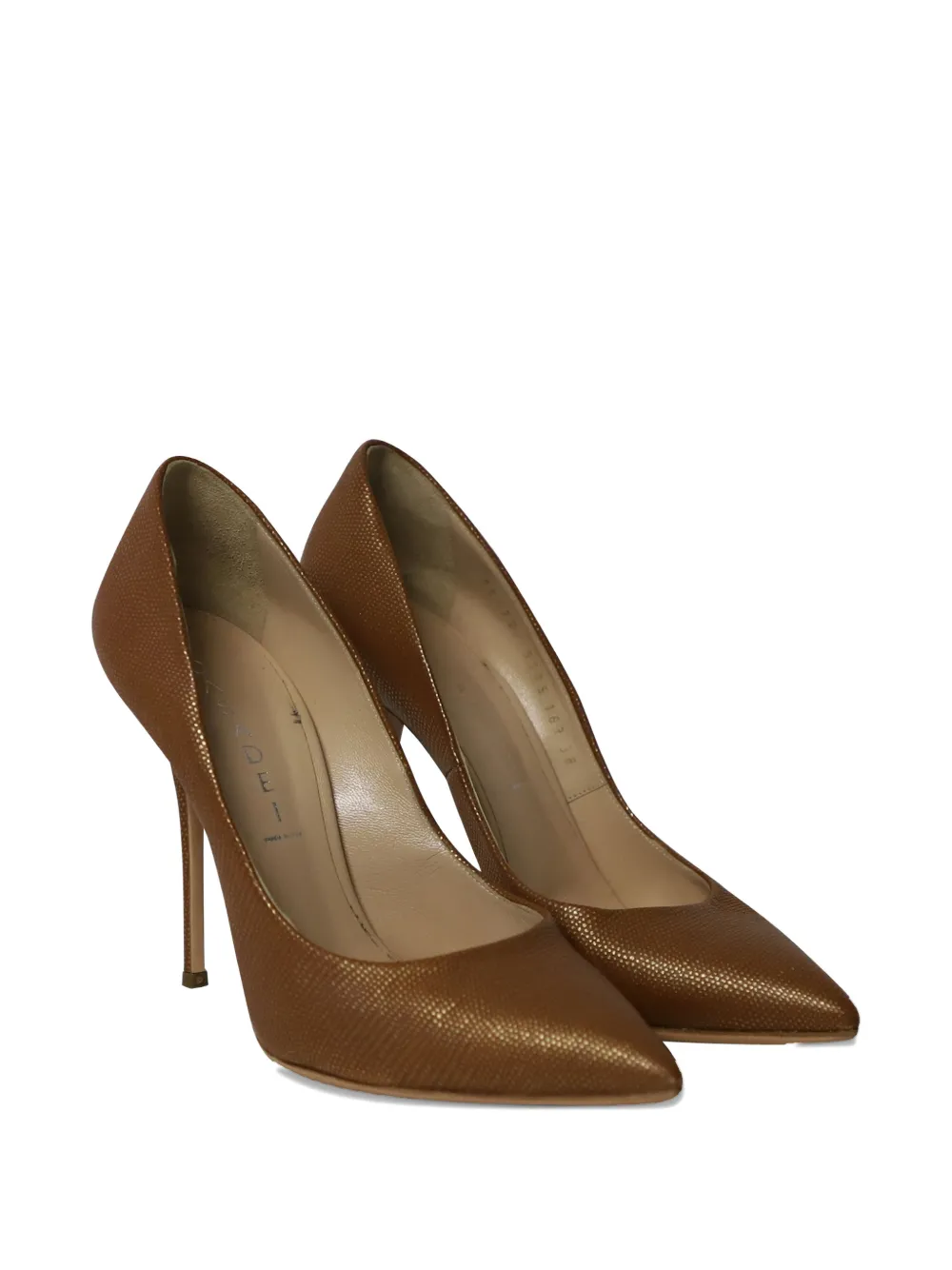 Casadei Vintage brown pumps - Bruin