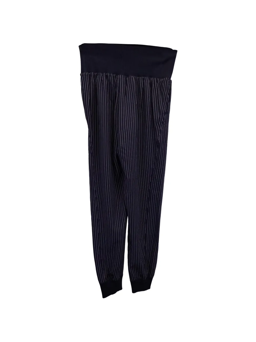Theory striped-pattern trousers - Blauw