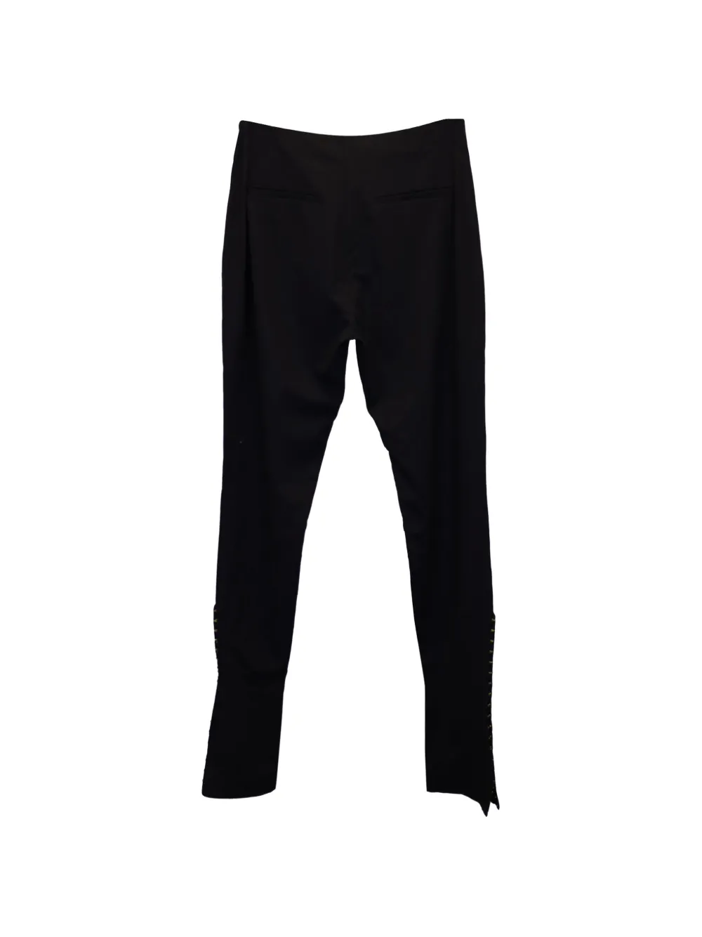 Jacquemus Pre-Owned La Montagne slit-hem trousers - Zwart