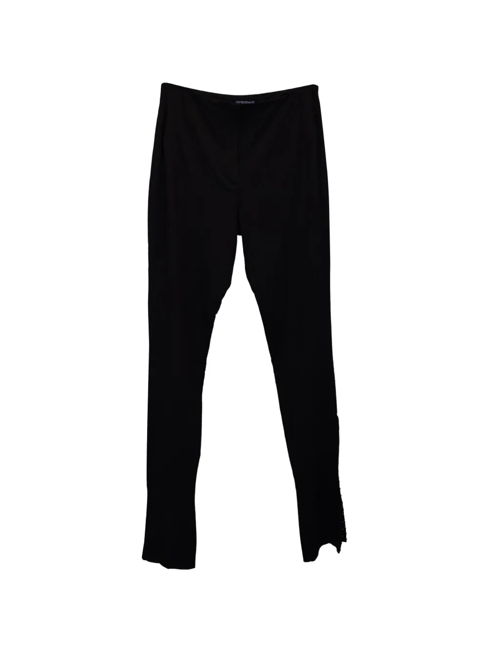 Jacquemus Pre-Owned La Montagne slit-hem trousers - Nero