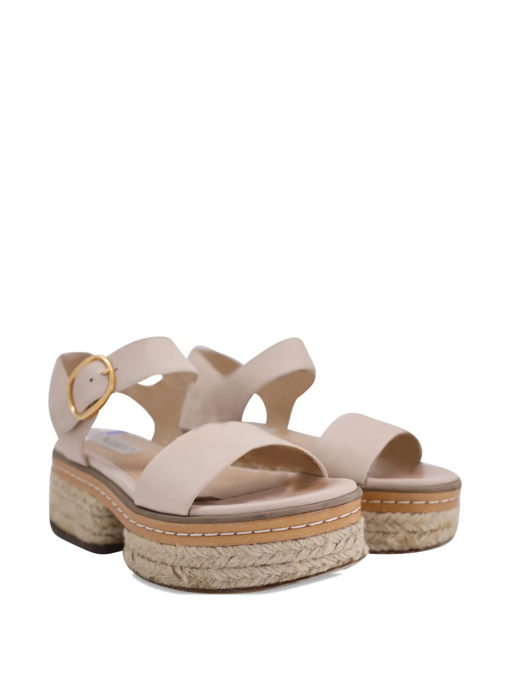 Gabriela Hearst Ryka ankle-strap sandals - Beige