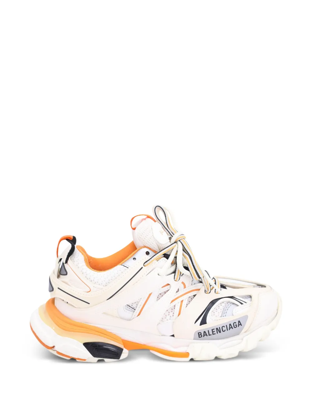 Balenciaga Pre-Owned mesh lace-up fastening sneakers – Neutrals