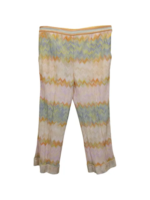 Missoni Pre-Owned zig-zag pattern trousers