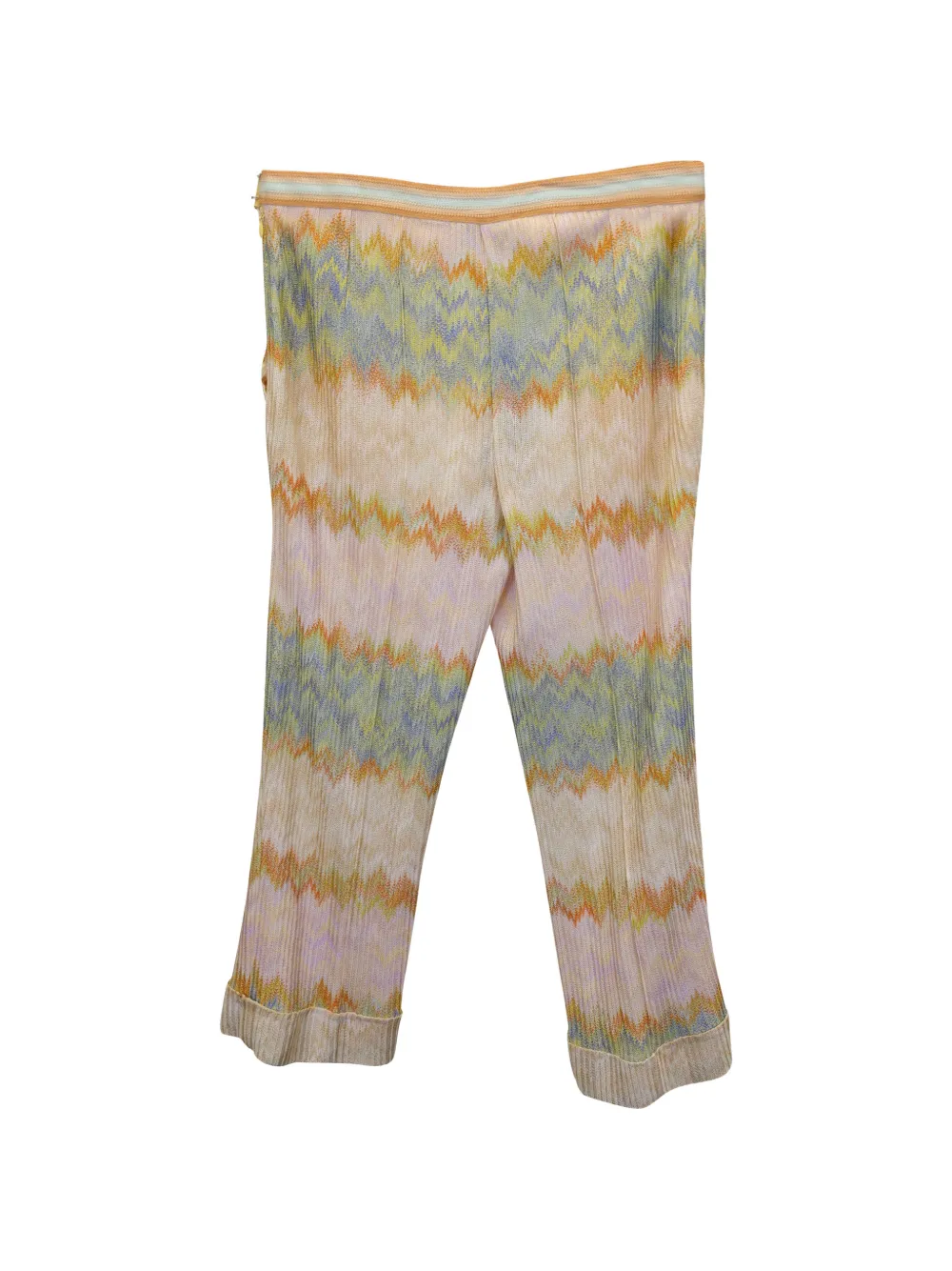 Missoni Pre-Owned zig-zag pattern trousers - Beige