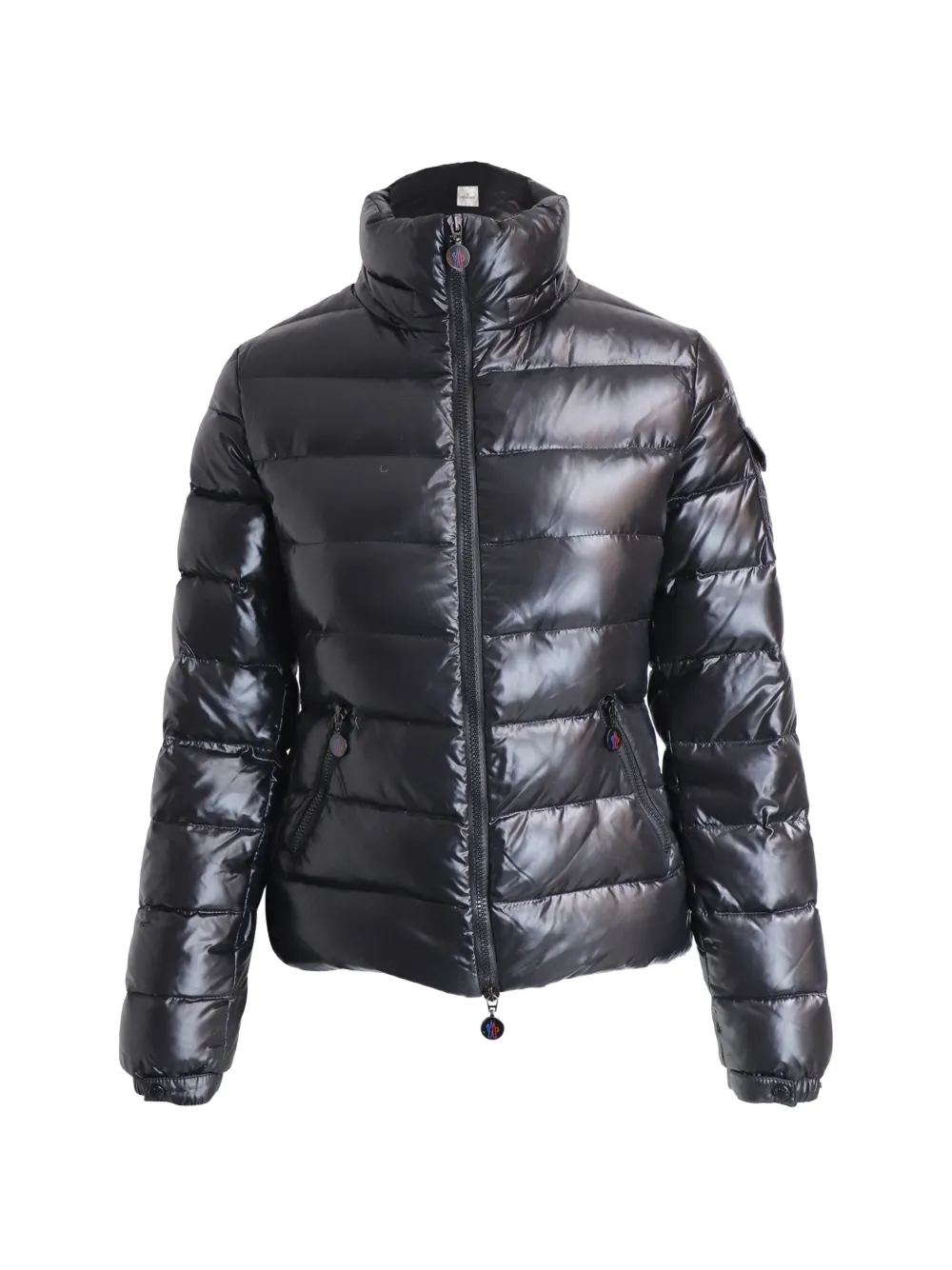Pre-owned Moncler Vintage Padded Zip-up Jacket In Black