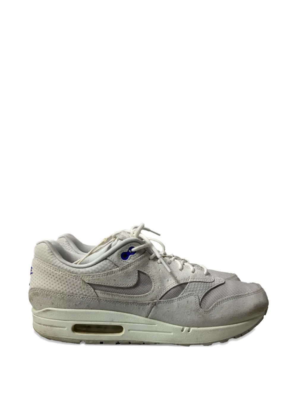 Nike Vintage Air Max 1 lace-up suede-inserts sneakers - Toni neutri