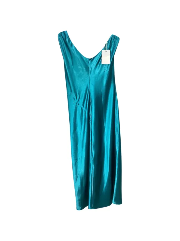 Jason Wu V-neck Sleeveless Midi Dress | Blue