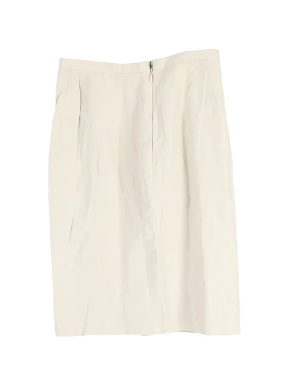 Giorgio Armani Pre-Owned pencil mini skirt - Wit