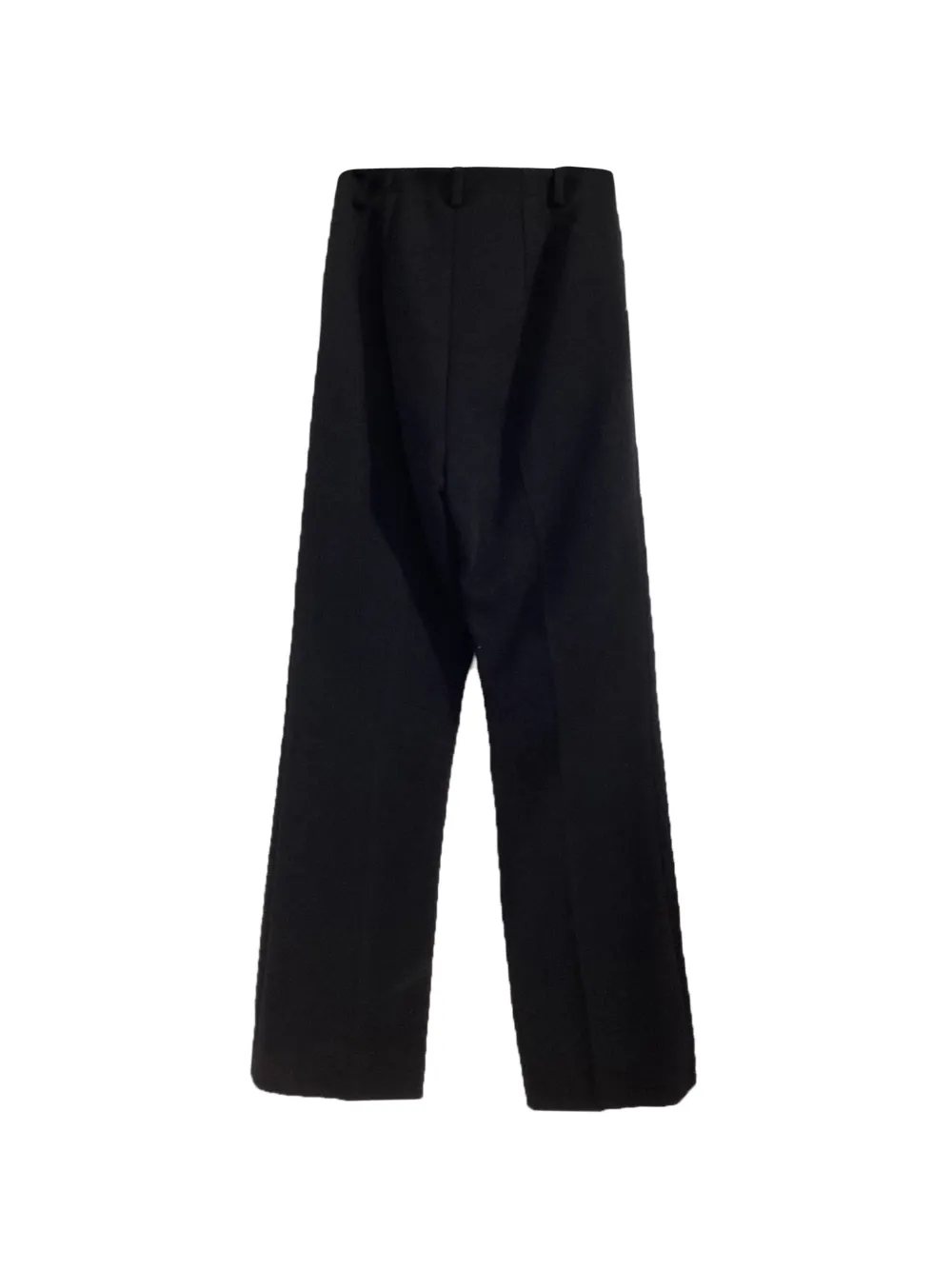 Saint Laurent Pre-Owned wide-leg wool trousers - Nero