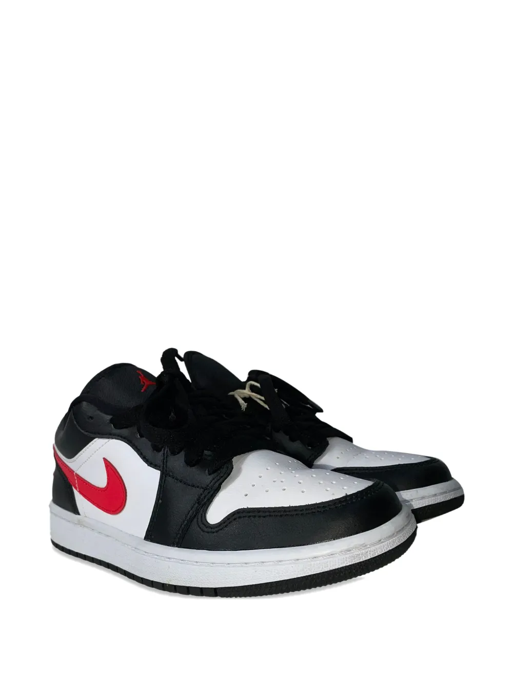 Nike Vintage Air Jordan 1 low leather sneakers - Zwart