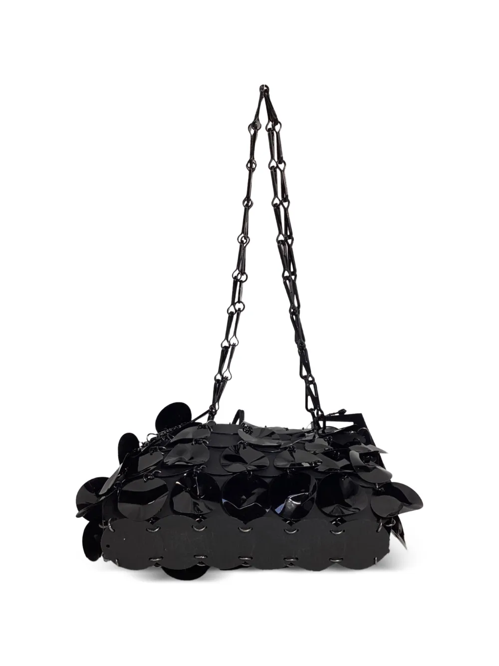  Paco Rabanne Pre-owned Sequin-embellished Shoulder Bag - Black 