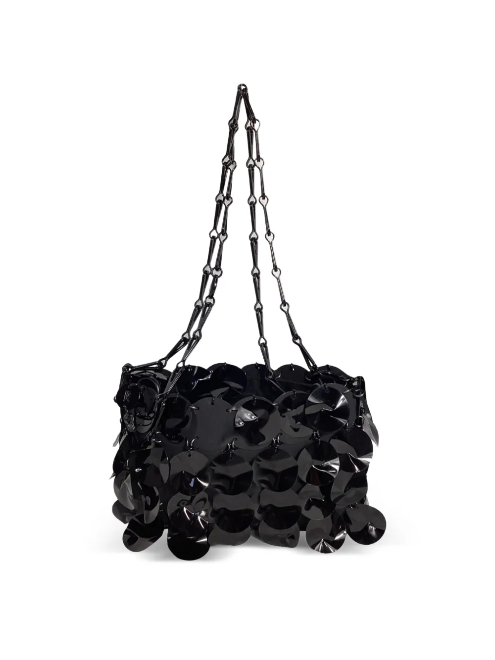  Paco Rabanne Pre-owned Sequin-embellished Shoulder Bag - Black 