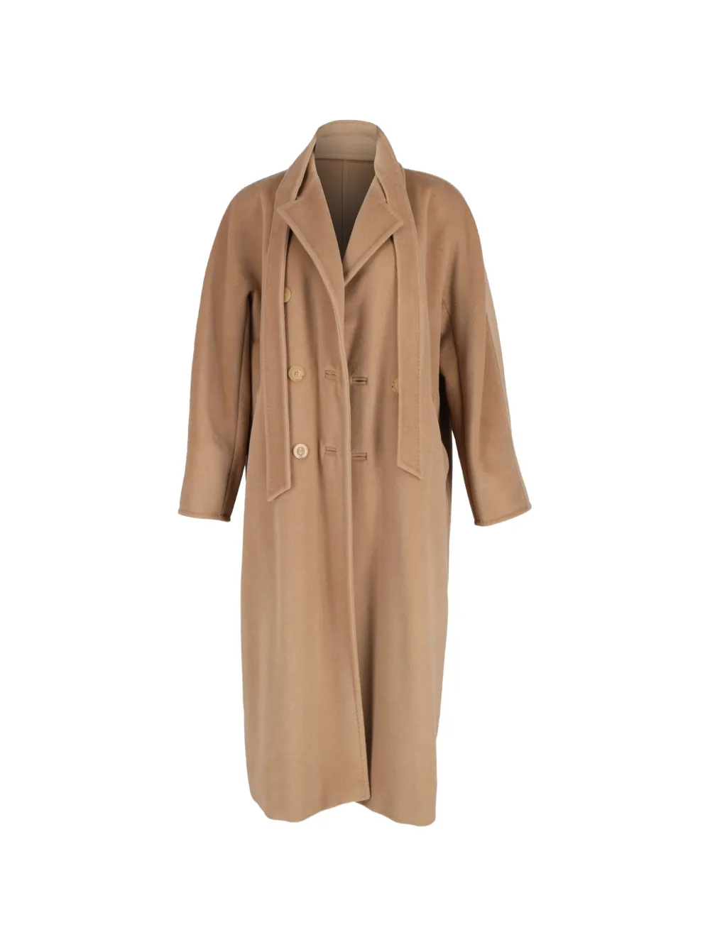 Max Mara double-breasted coat - Toni neutri