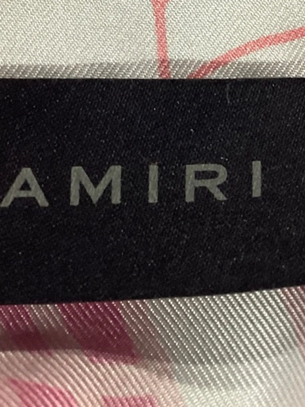 AMIRI パターン シルクシャツ | ピンク | FARFETCH JP