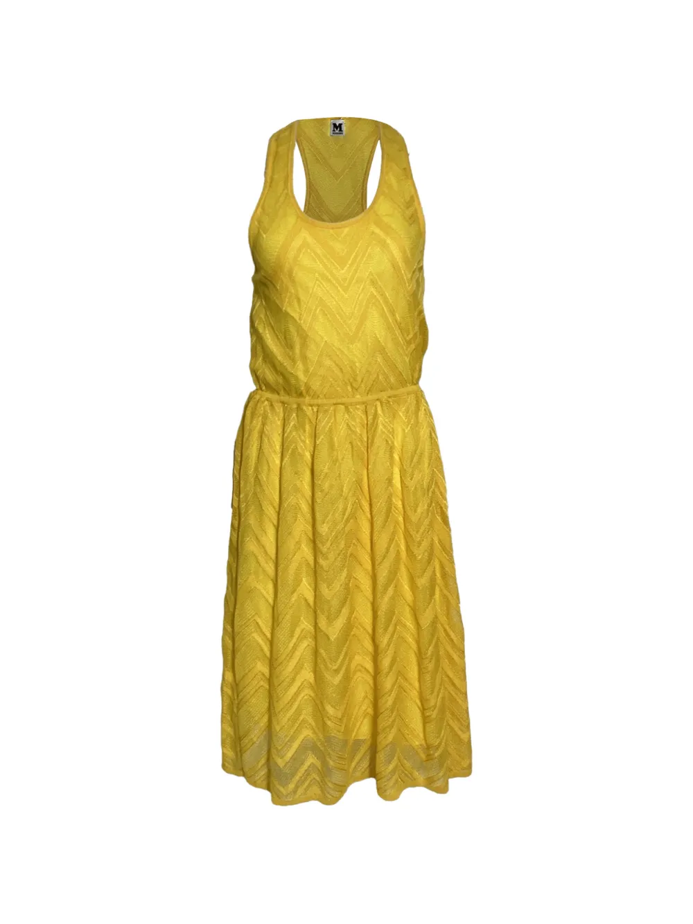 Missoni Pre-Owned sleeveless midi dress - Giallo