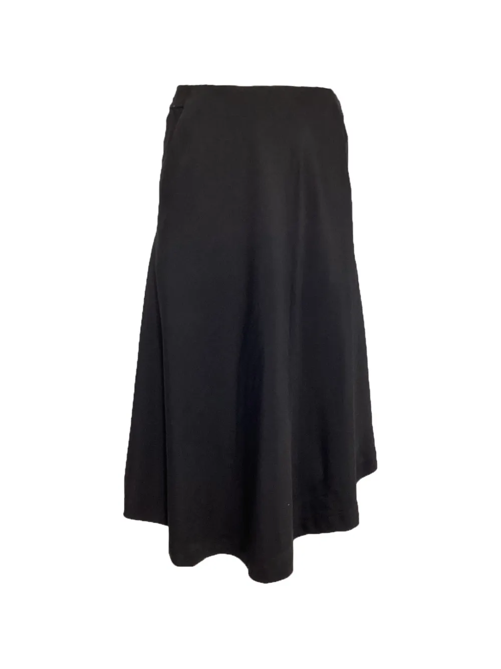 Theory asymmetric midi skirt - Nero