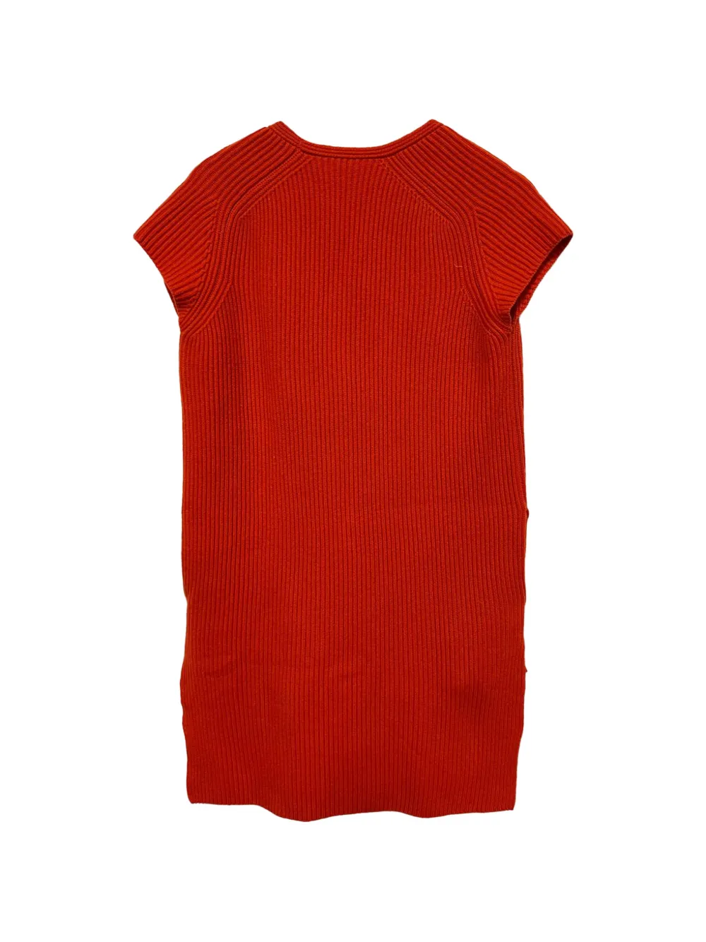 Knitted V-Neck Dress
