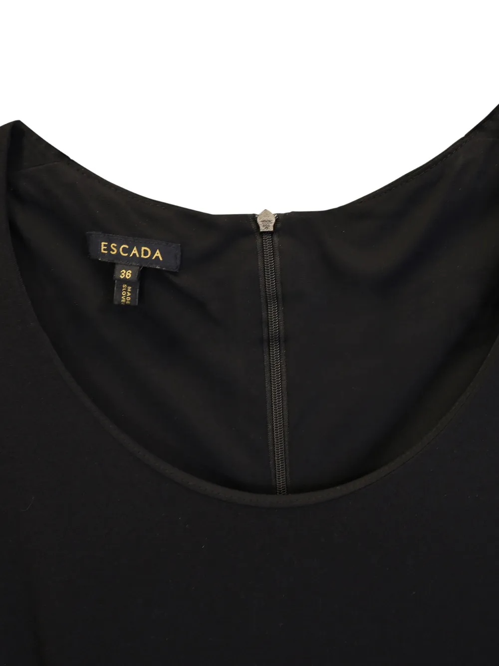  Escada Pre-owned Short-sleeve Dress - Black 