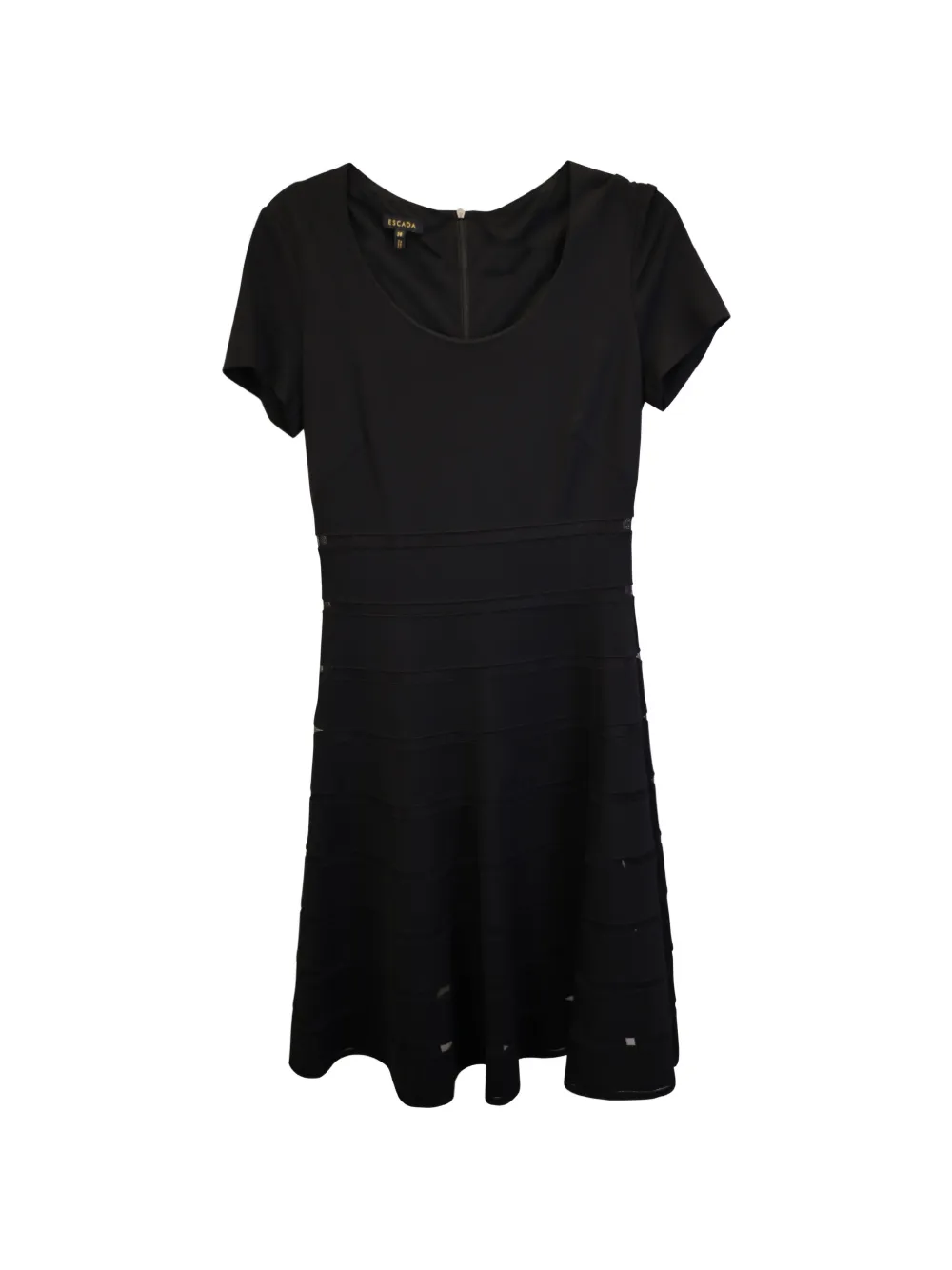 Escada Pre-Owned short-sleeve dress - Schwarz