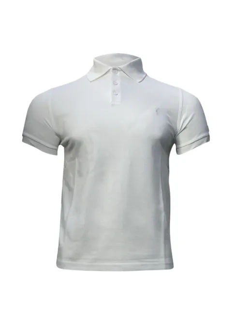 Saint Laurent Pre-Owned polo à logo brodé
