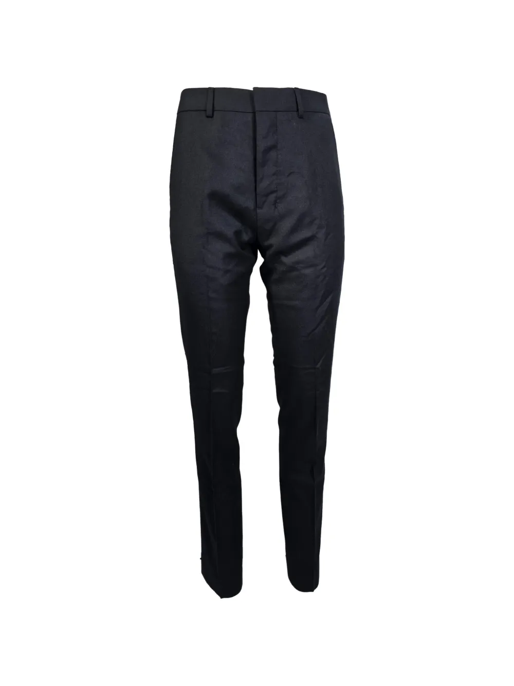 Pre-owned Ami Alexandre Mattiussi Slim-fit Trousers In Blue