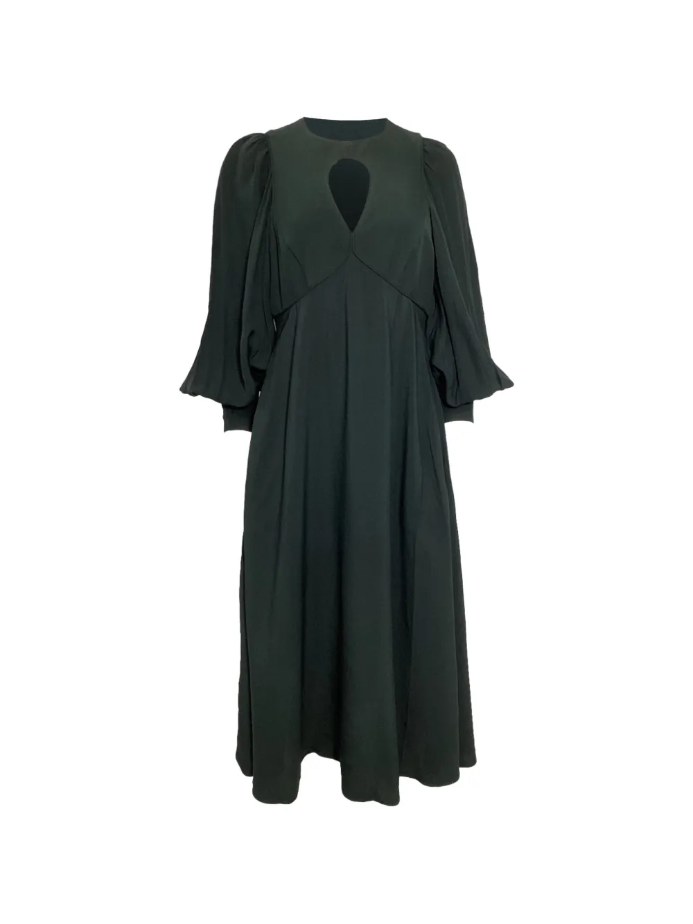 ZIMMERMANN balloon-sleeve midi dress - Verde