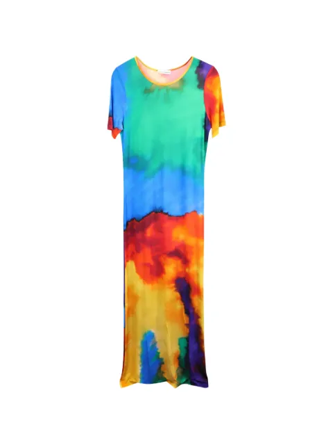 Paco Rabanne Pre-Owned tie-dyed maxi dress