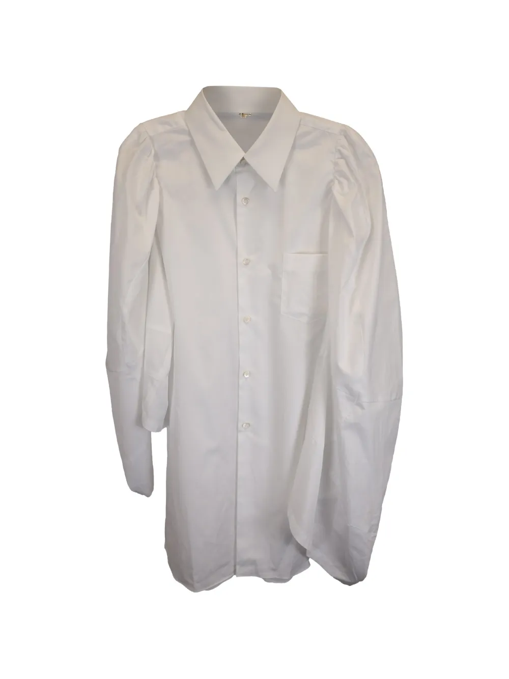 Comme Des Garçons Pre-Owned long-sleeve shirt dress - Bianco