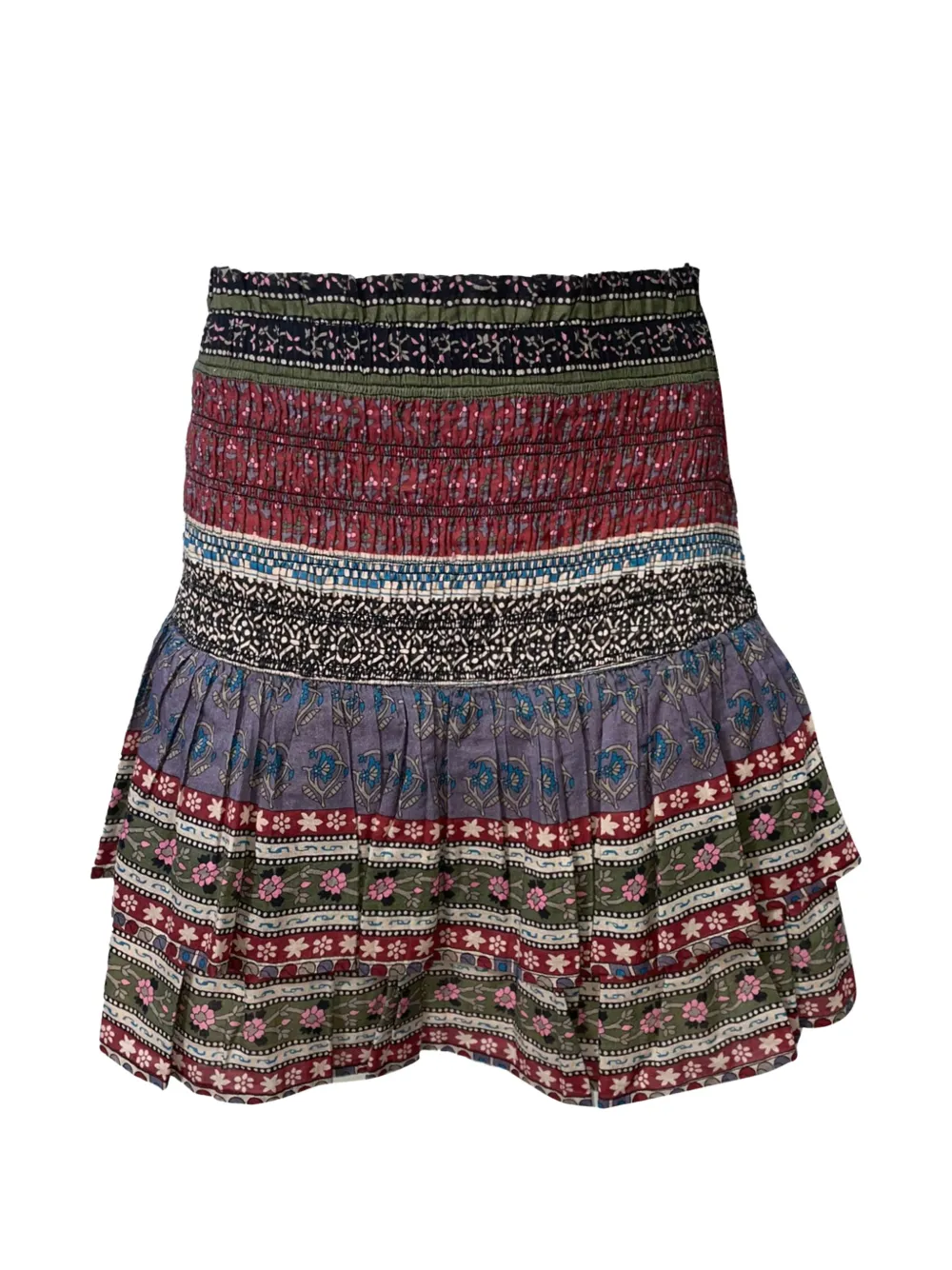 Sea Brooke mini skirt - Rosso