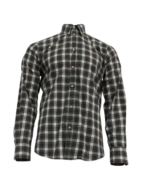 DSQUARED2 plaid-pattern long-sleeve shirt