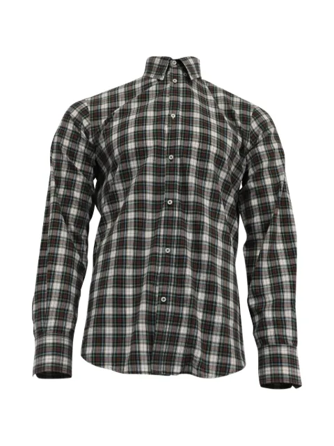 DSQUARED2 plaid-pattern long-sleeve shirt