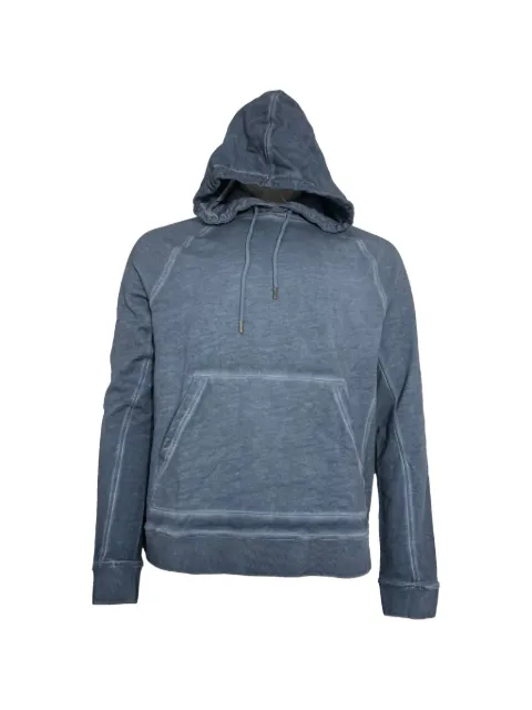Mr P. Cold-Dyed drawstring hoodie