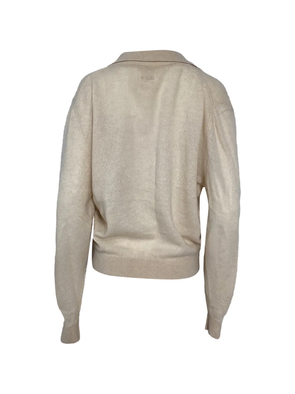  Khaite Pre-owned Jo V-neck Sweater - Neutrals 
