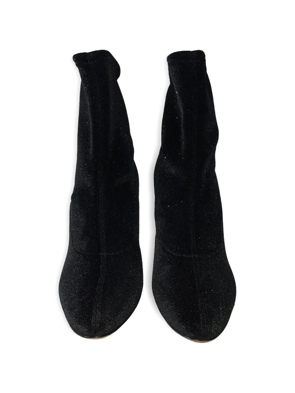 Glitter-Embellishment Ankle Boot
