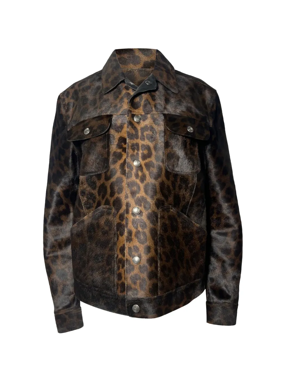 Tom Ford Vintage Giacca con stampa - Marrone